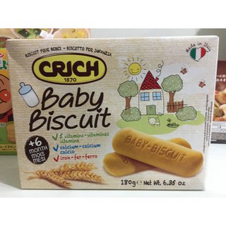 Bánh Crich Baby Biscuit cho bé 6 tháng