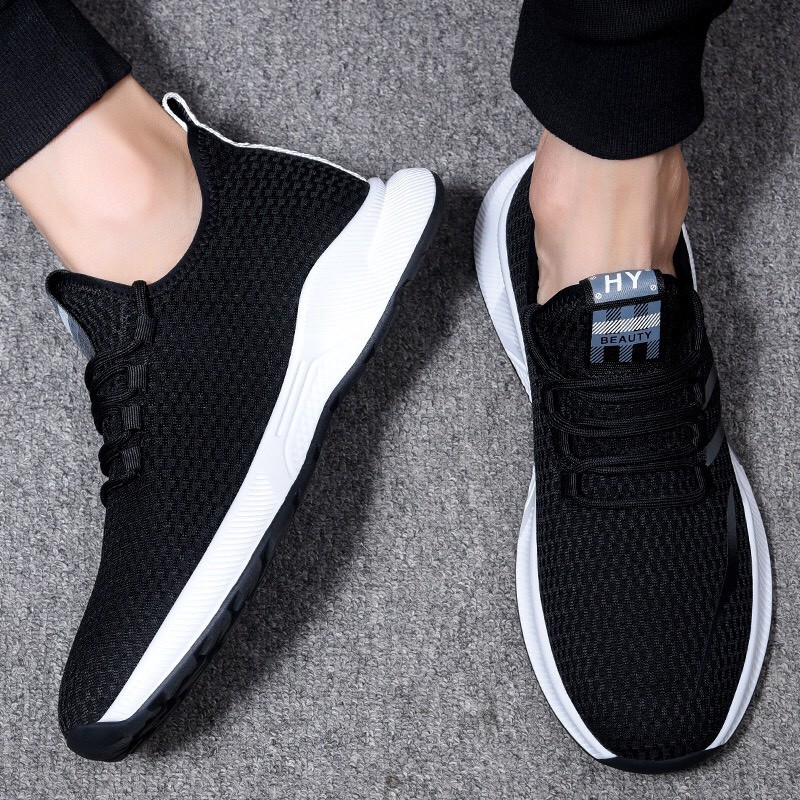 Giày thể thao nam 3 sọc One Fashion cực đẹp , đế êm vải mềm thoáng khí