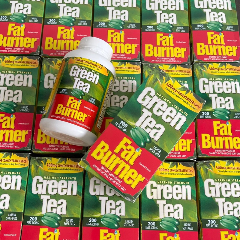 Viên Uống Giảm Cân Trà Xanh Green Tea Fat Burner 200viên