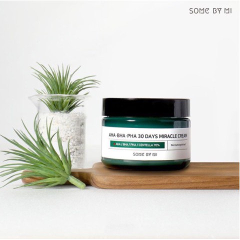 Kem Dưỡng Giảm Mụn Some By Mi AHA-BHA-PHA 30 Days Miracle Cream 60g | BigBuy360 - bigbuy360.vn