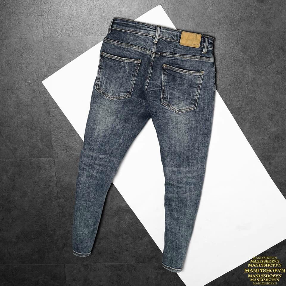 Quần Jean Nam Đẹp ❤️FREESHIP❤️ Quần Bò Nam Rách Gối Chất Liệu Denim Cao Cấp Thời Trang Chuẩn Hàng Shop Tô Tồ Shop -QJN51 | BigBuy360 - bigbuy360.vn