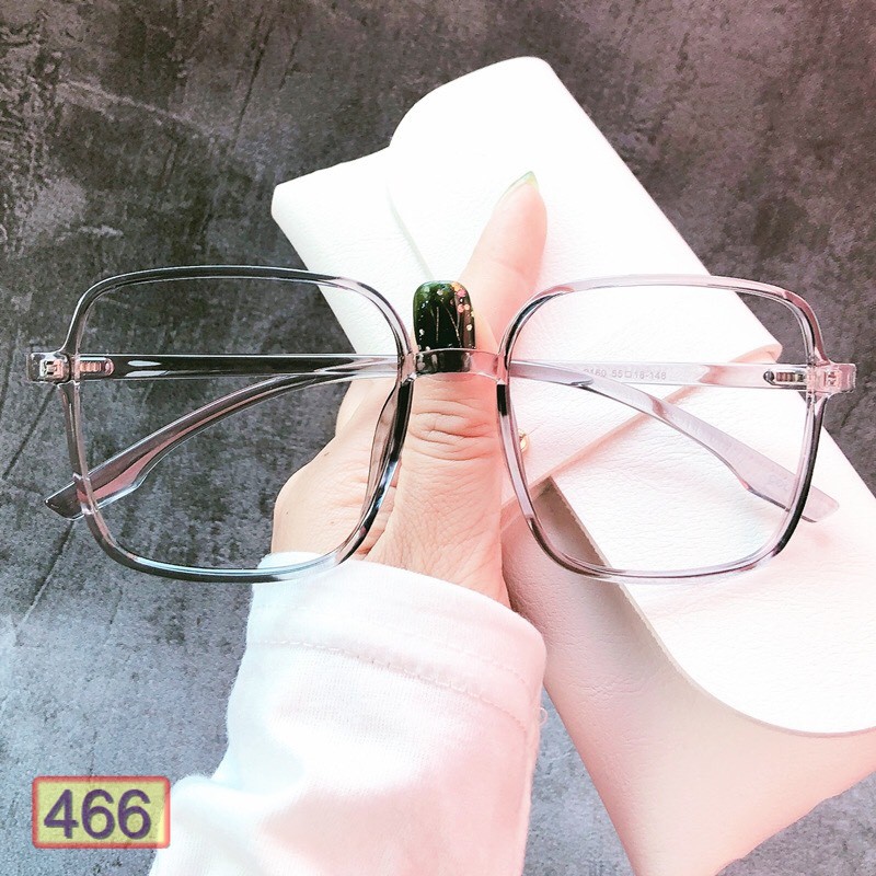 MẮT KÍNH GỌNG CẬN 97063 466 FORM VUÔNG DỄ THƯƠNG HOT TREND | BigBuy360 - bigbuy360.vn