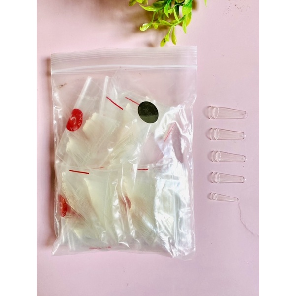 600 Móng nối chính hãng Hình thang nhựa  siêu dẽo