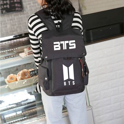 Ba lo BTS logo mới rẻ đẹp schollbag