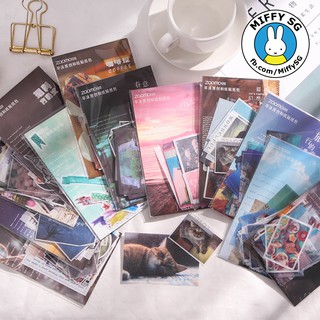 Bộ 40 washi sticker phong cách photography GOOD MORNING