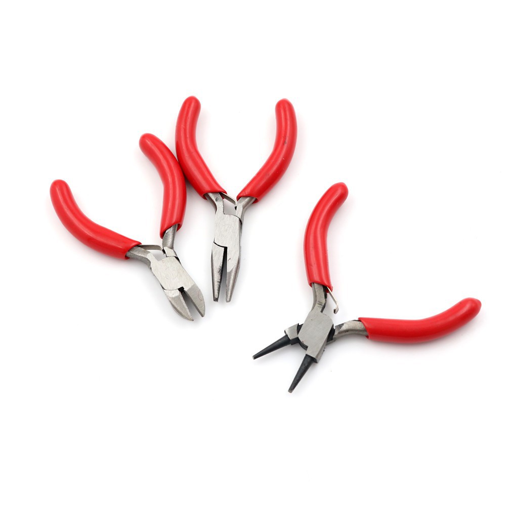 Set 3 Kìm Mũi Tròn Làm Trang Sức Chuyên Dụng