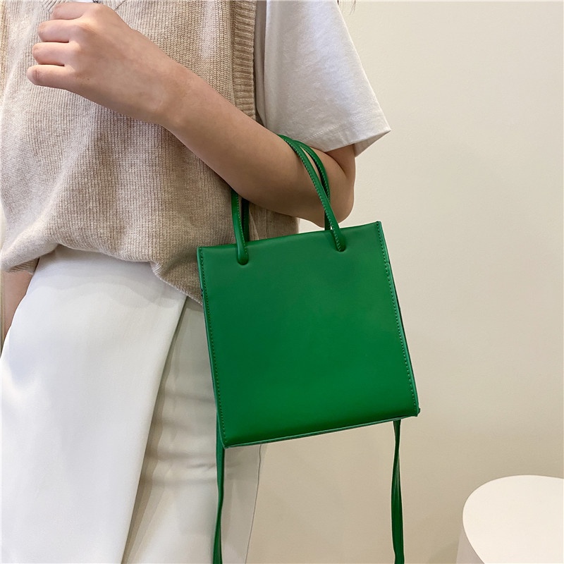 Túi đeo chéo vai IELGY dáng vuông nhỏ đơn giản thời trang