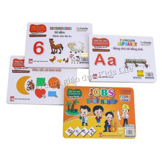 [ KT CHUẨN 15x21 CM] Thẻ Học Flashcard Glenn Doman Học Tiếng Anh 26 Chủ Đề NXB Phụ Nữ