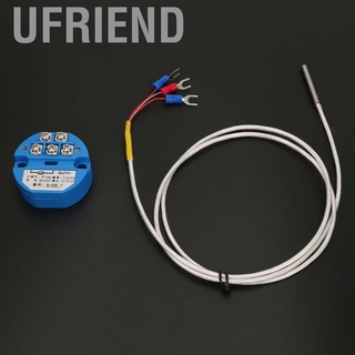 Hệ thống truyền nhiệt độ 50 đến 400 độ PT100 DC 24V 4-20MA+1M