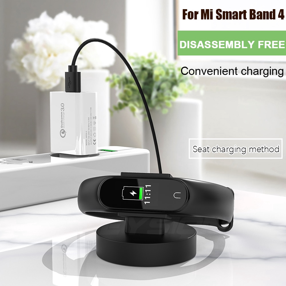 Đế sạc USB tốc độ nhanh cho Xiaomi Mi Smart Band 4