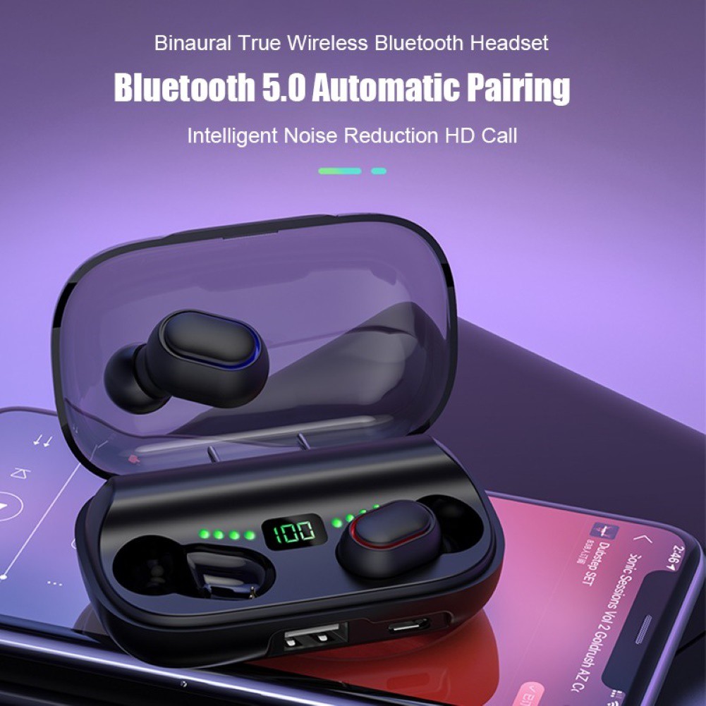 Tai Nghe Bluetooth 5.0 Không Dây Hel + Js2 Tws