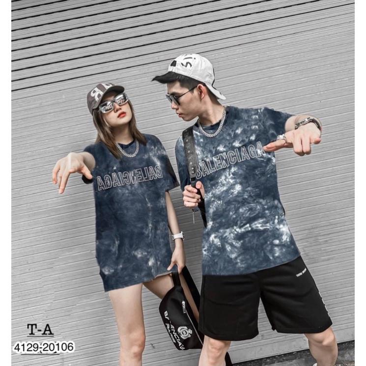 Áo Phông Nam Balen Thêu Chữ Ngực Cực Xịn - Áo Phông Nam Balen Chất Vải Cotton Loang Siêu Đẹp