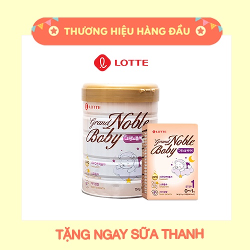 Sữa Grand Noble Baby Lon 750g Hàn Quốc