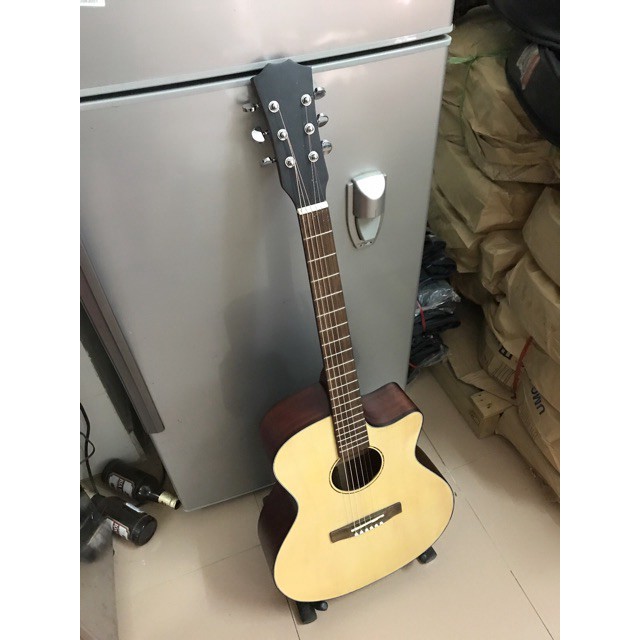 [Giảm Giá] Guitar Acoustic A25 gỗ Hồng Đào kỹ. Có Ty chỉnh cần. TẠI XƯỞNG ĐÀN HN