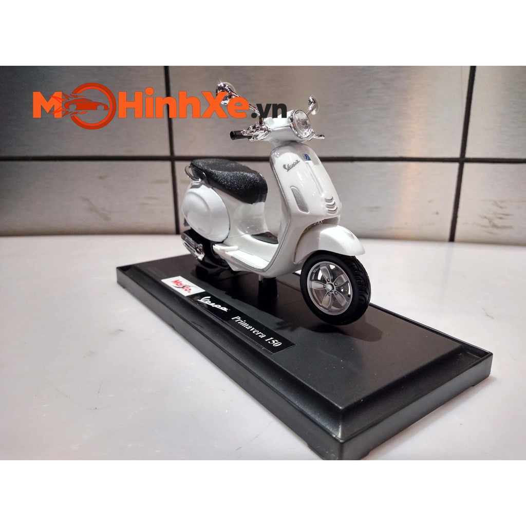 MÔ HÌNH XE VESPA PRIMAVERA 150 1:18 MAISTO