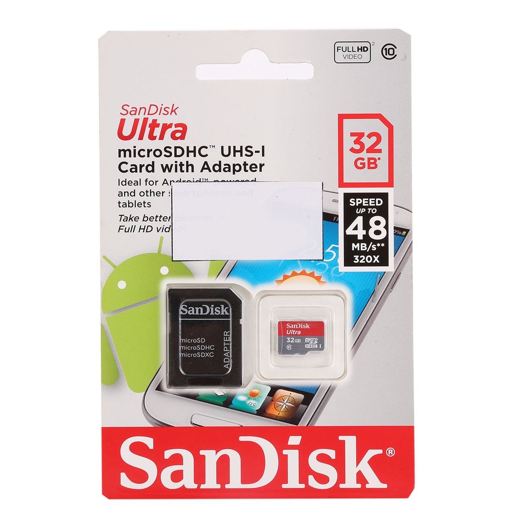 Thẻ nhớ sandisk chính hãng, thẻ nhớ 64Gb / 128Gb / 32Gb / 16Gb / 8Gb / 4Gb dùng cho điện thoại, máy ảnh - BH 5 năm