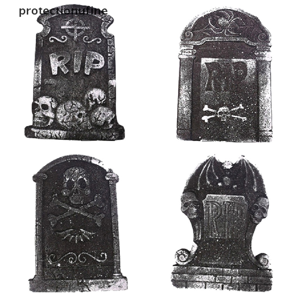 1 Viên Đá Tombstones Dùng Trang Trí Halloween PR3VN