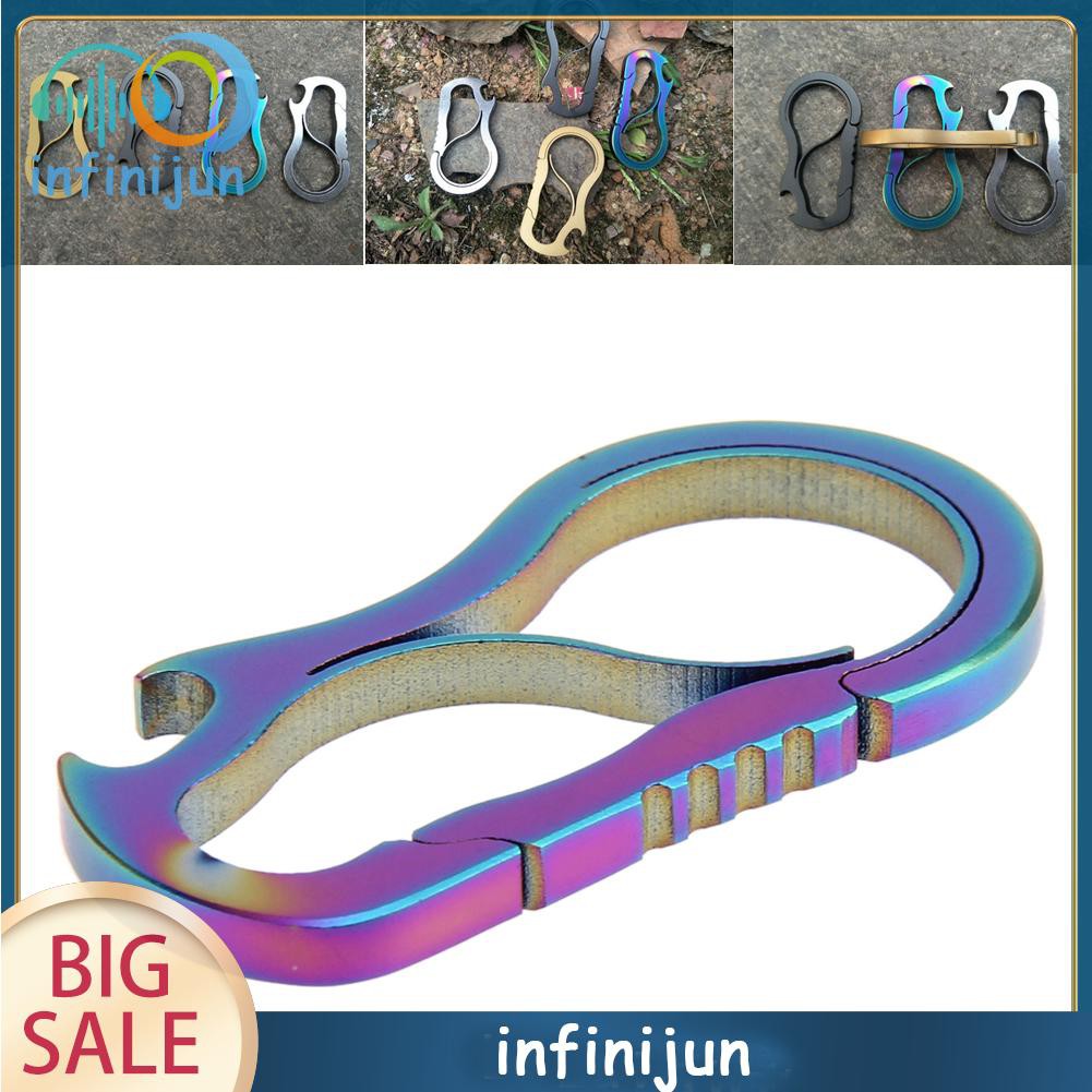 Móc Khóa Carabiner Bằng Hợp Kim Titanium