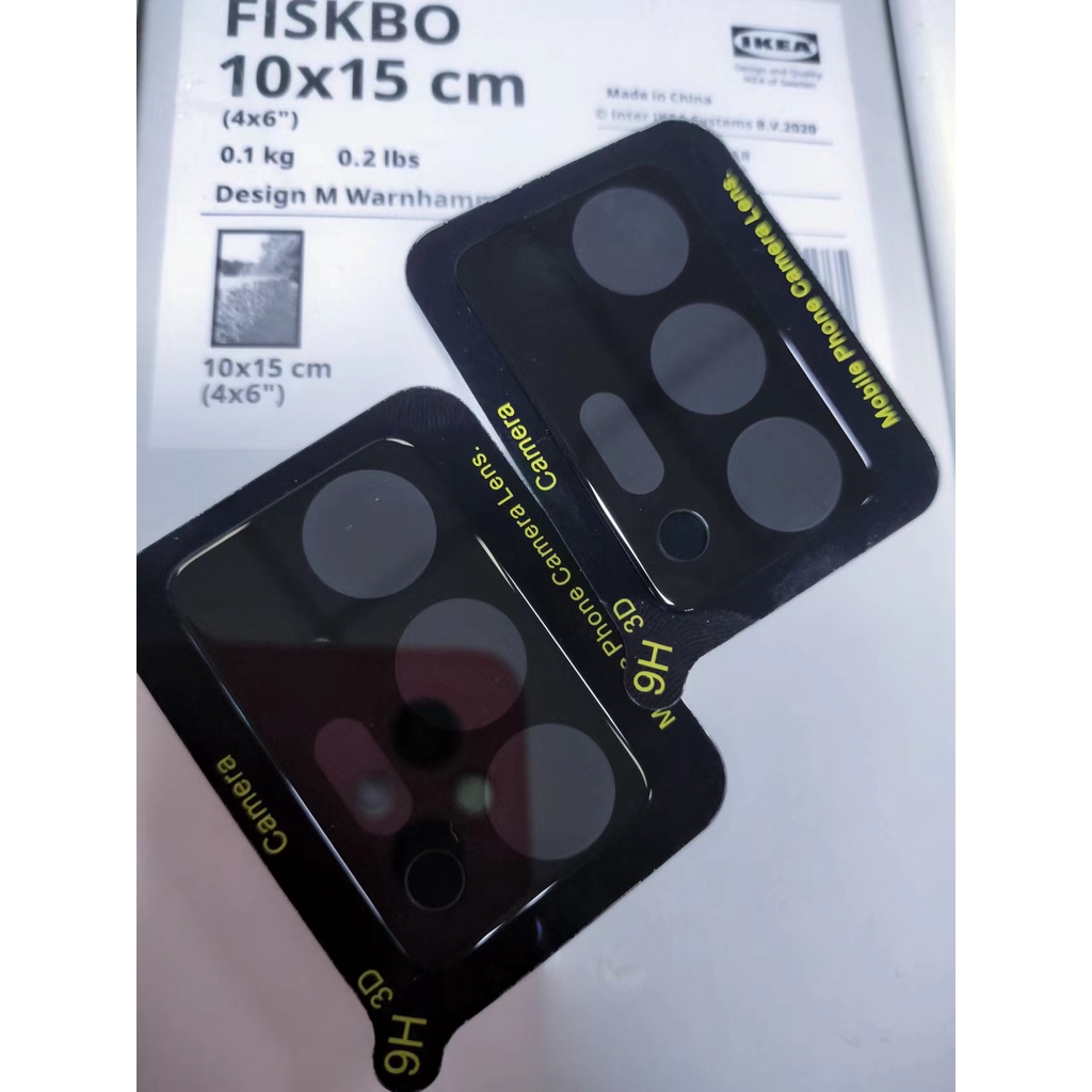 2 Pcs Oppo Reno 8T 8 Pro Reno 8Z 7 7Z 6 5 A57 A77S A96 A76 A95 A74 Find X5 Pro A53 A54 A15 A15S A52 A92 Phim bảo vệ ống kính máy ảnh mặt sau Tấm bảo vệ kính cường lực 3D