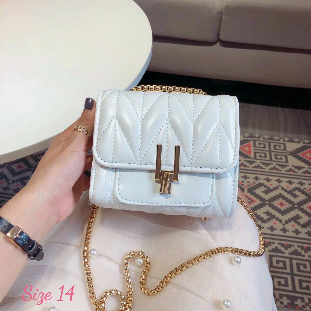 Túi đeo chéo trần trám bút chì nhiều ngăn - T004 | BigBuy360 - bigbuy360.vn