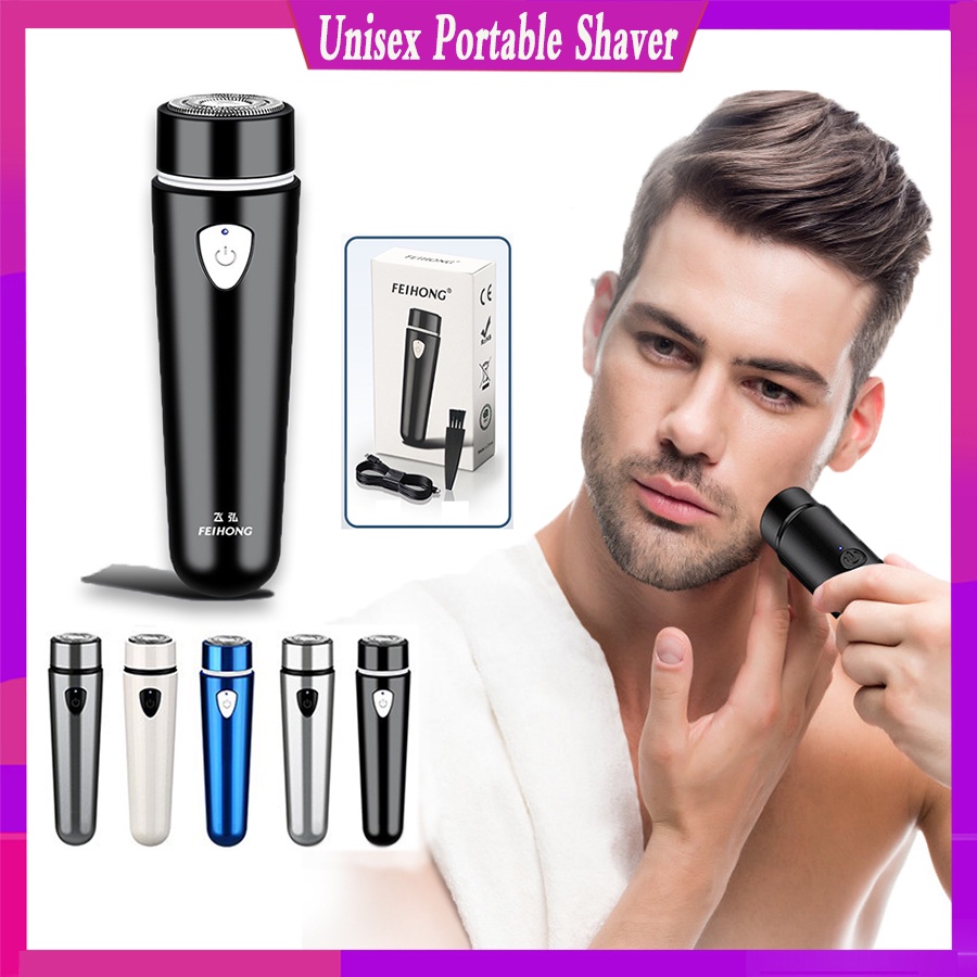 Máy cạo râu mini Feihong cạo lông unisex đa năng cạo sạch cạo nhanh gọn tiết kiệm pin