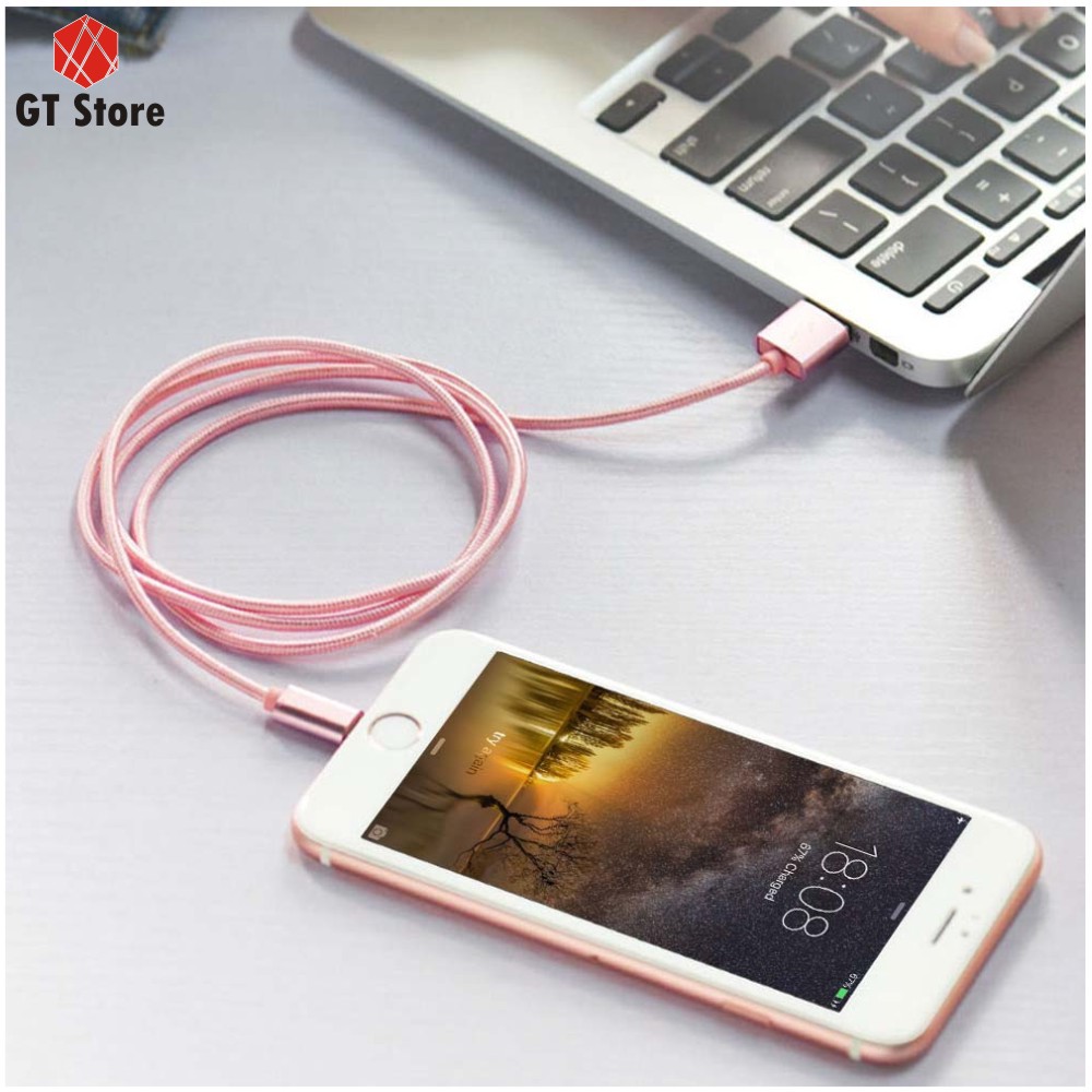 Cáp sạc HOCO X2(1M)(2M)- Sạc nhanh Iphone, Ipad- HOCO X2 Lightning- Chính hãng