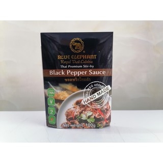 [Sale EXP 03/03/2022] [100g] XỐT TIÊU ĐEN THÁI [Thailand] BLUE ELEPHANT Black Peper Sauce (halal)