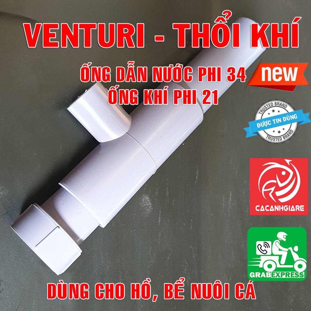 Venturi - Trộn Khí, Thổi Khí Cho Ao Nuôi Tôm, Cá [34/21]