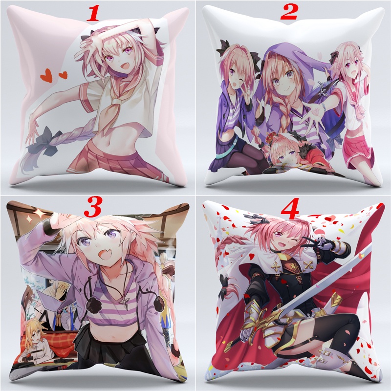 Vỏ Gối Polyester Một Mặt In Hình Astolfo Trang Trí Nhà Cửa/Xe Hơi