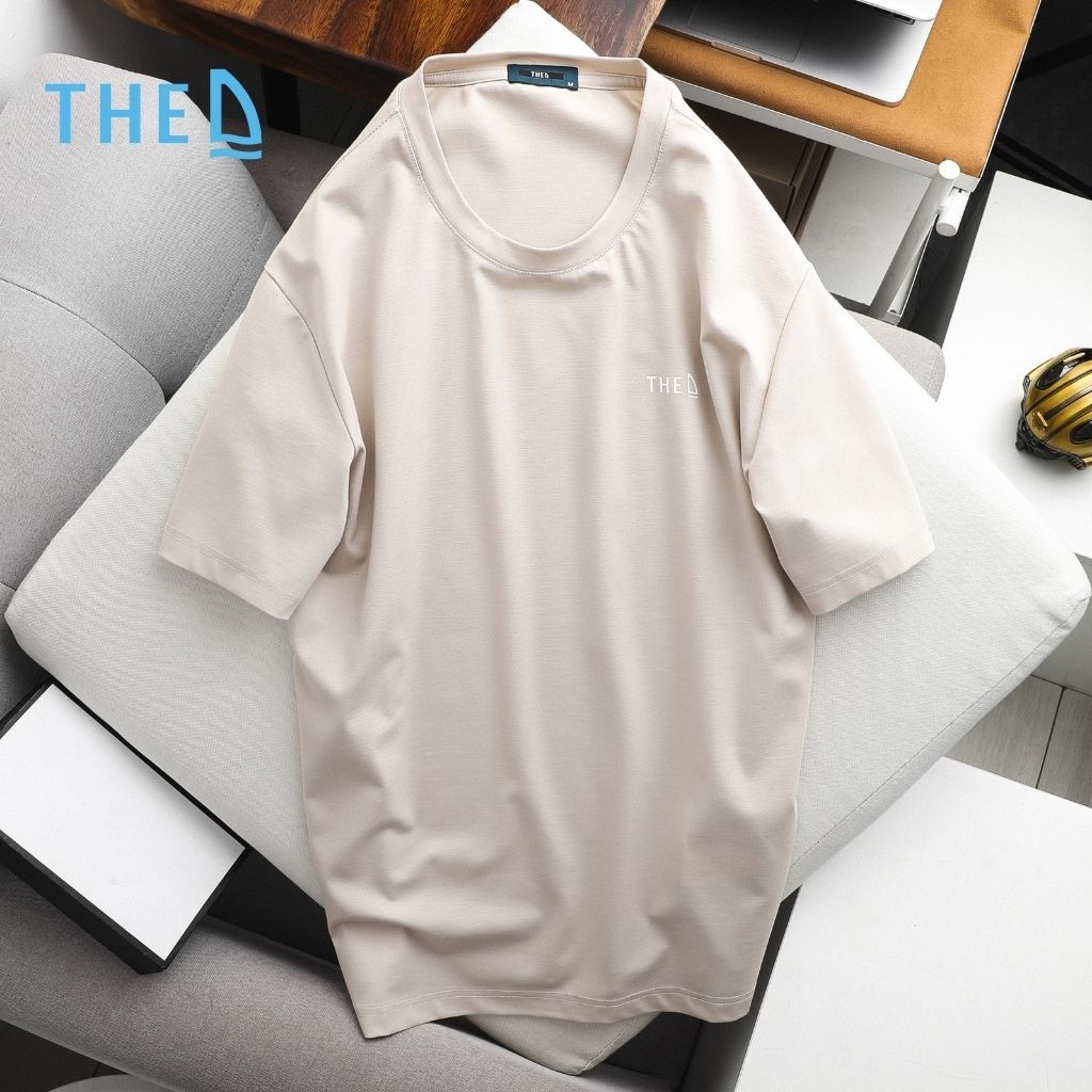Áo Phông Nam The D Cổ Tròn Dáng Regular Fit, Chất Liệu Cotton Mềm Mịn, Thấm Hút Mồ Hôi Tốt AP 5501 | BigBuy360 - bigbuy360.vn