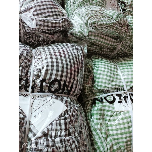 SET ÁO CARO CÓ MÚT + CHÂN VÁY NHÚN XOÈ NHẸ BIGSIZE XỊN SÒ