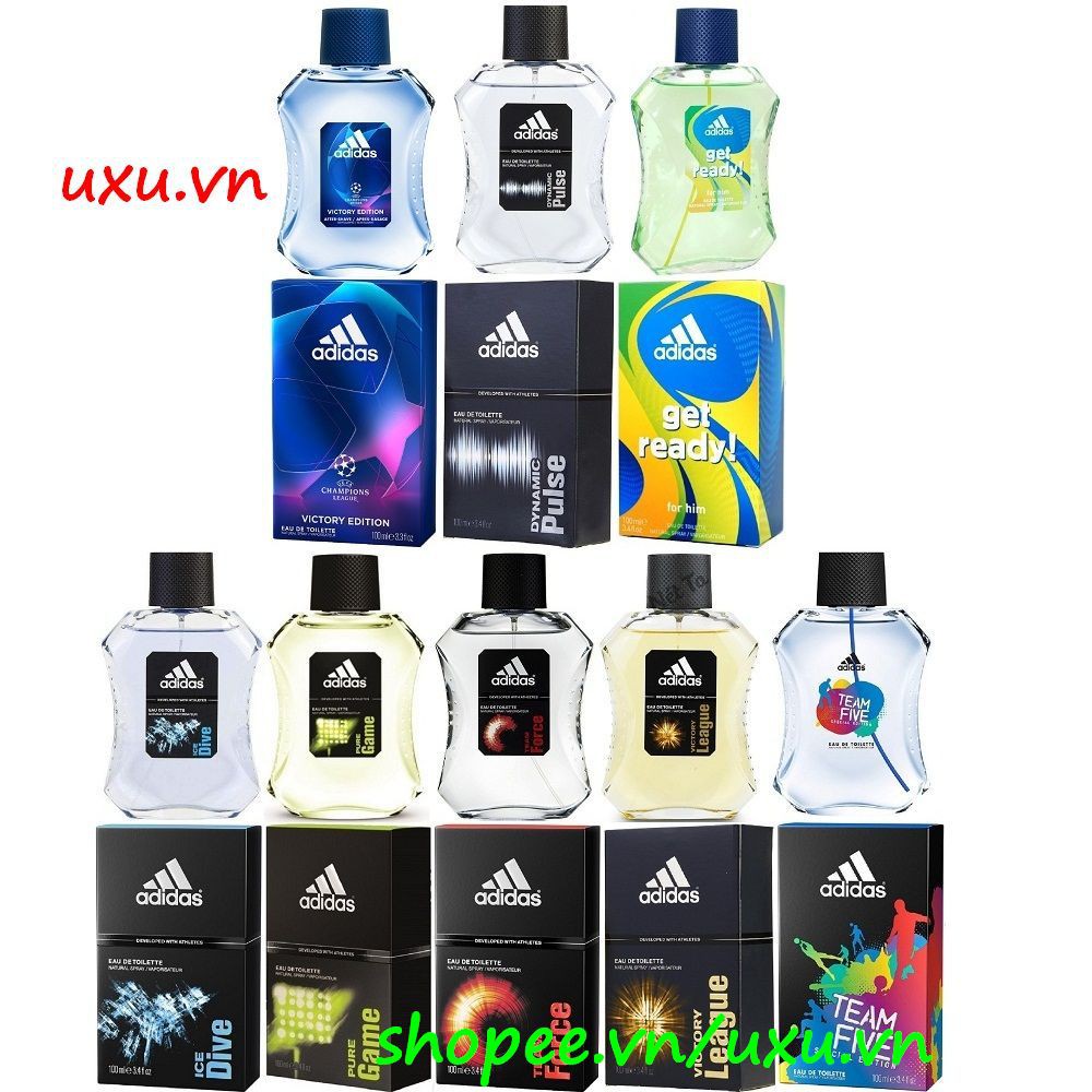 Nước Hoa Nam 100Ml Adidas Ice Dive, Với uxu.vn Tất Cả Là Chính Hãng.