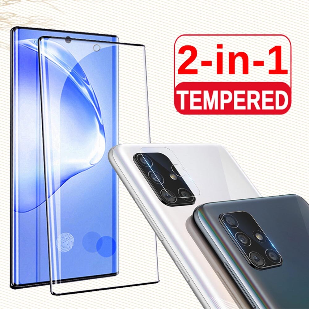 Miếng Dán Cường Lực 9d 2 Trong 1 Bảo Vệ Màn Hình Cho Samsung Galaxy Note 20 Ultra 5g
