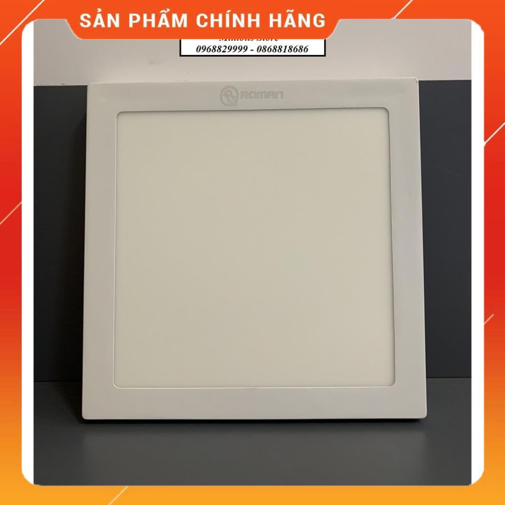 Đèn ốp nổi panel LED Roman ELT8006/8007 24W (Vuông/Tròn)