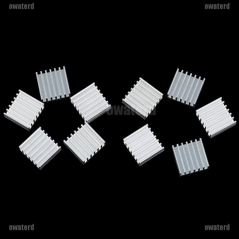 ★GIÁ RẺ★10pcs 14*14*6mm Aluminum heatsink electronic chip radiator cooler