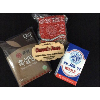 Combo sữa tươi trân châu đường đen
