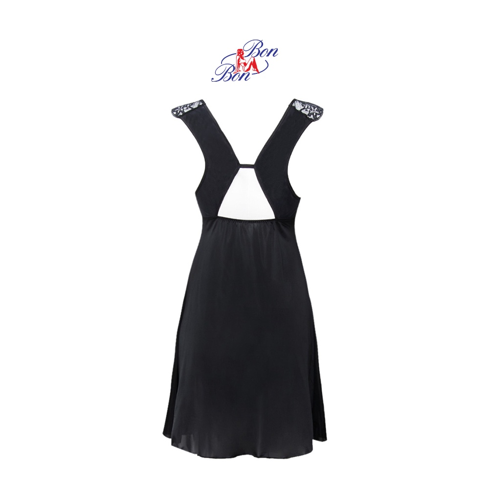 Đầm ngủ không cúp, ren hoa Bon Bon - IL9197