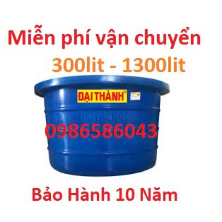 Bơ nhựa Đại Thành, thùng nước, bể nuôi cá - hàng chính hãng