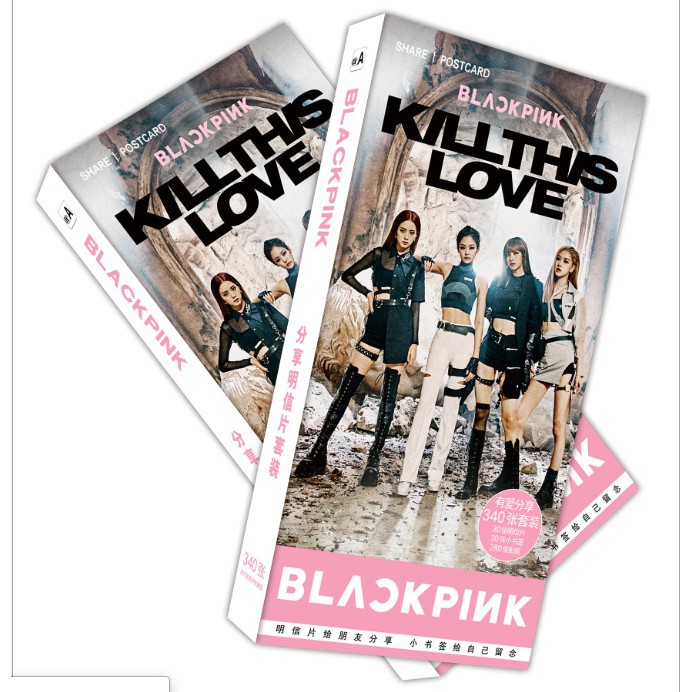 Hộp ảnh Postcard Jennie 1660 ảnh tập ảnh hộp ảnh bộ ảnh có ảnh dán sticker lomo bưu thiếp