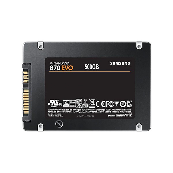 SSD Samsung 870 EVO 500GB 2.5 inch SATA III 6Gb/s - YourMemoryWorld