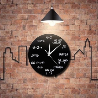 Đồng Hồ Treo Tường Toán Học ( Math Wall Clock)