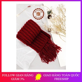 Khăn len đan tay, Khăn len handmade