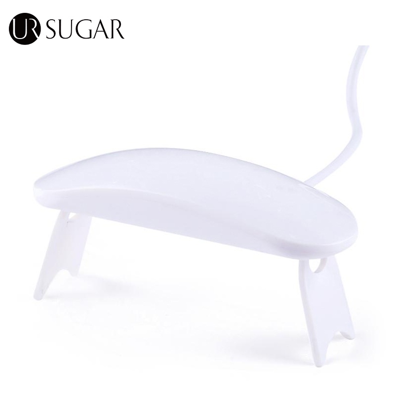 Đèn UV 3 bóng LED 6W UR SUGAR ánh sáng trắng đầu cắm USB chuyên dụng cho làm móng