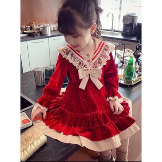 Váy Noel Cho Bé-Váy Diện Tết