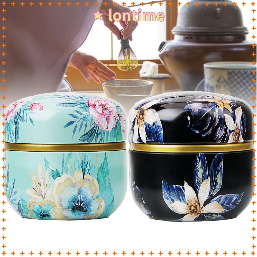 Hộp Đựng Trà/Cà Phê Bằng Kim Loại Hình Tròn Chống Ẩm Đa Năng