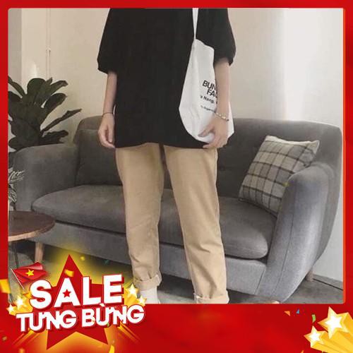 Nhập WA107 giảm 10k_ Quần ka ki ông sắn ống cá tính cho nam và nữ (TẠM HẾT HÀNG) (VNXK)