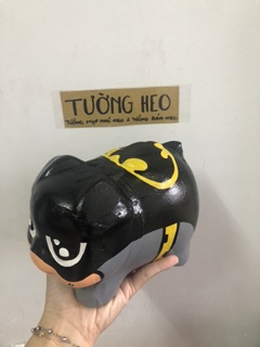 Heo đất handmade - Batman
