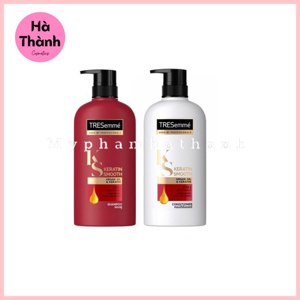 Dầu Gội TRESEME Thái Lan 450ml Tinh Dầu Keratin Vào Nếp Suôn Mượt, Cam Kết Hàng Chính Hãng Thái Lan