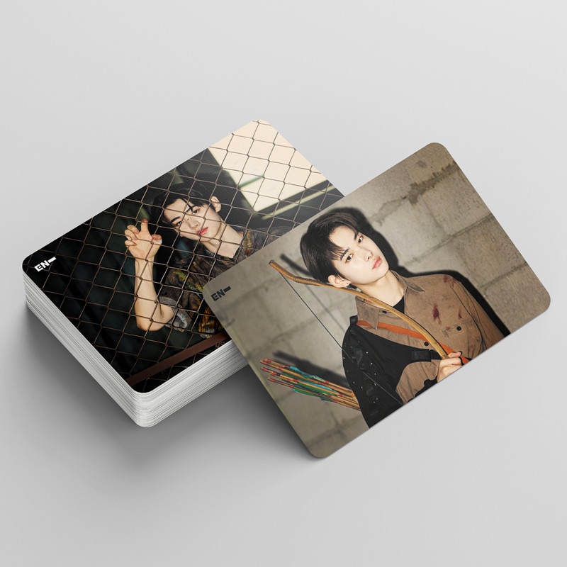 Hộp thẻ ENHYPEN Album Photocard HEESEUNG JAY Lomo Card 55 cái / hộp