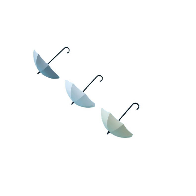 Móc Treo Dù Gắn Tường Không Cần Khoan Siêu Dính Thiết Kế Dễ Thương Tiện Dụng Cho Nhà Bếp / Nhà Tắm